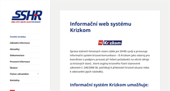 Desktop Screenshot of krizkom.cz